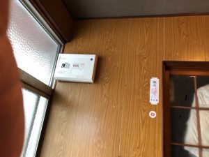 名古屋市中村区にて感震ブレーカー取付にかかる分電盤取替電気工事