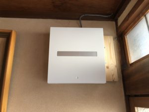 名古屋市南区の戸建住宅にてアンペア増設に伴う分電盤取替電気工事