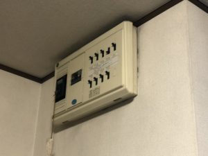 名古屋市南区の戸建住宅にて分電盤の取替電気工事