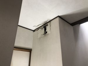 名古屋市南区の戸建住宅にて分電盤の取替電気工事