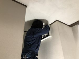 名古屋市南区の戸建住宅にて分電盤の取替電気工事