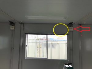 愛知県弥富市の屋外資材置き場オフィスにて分電盤の取付電気工事