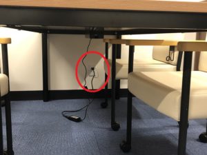 名古屋市中区のオフィスにてコンセント増設電気工事