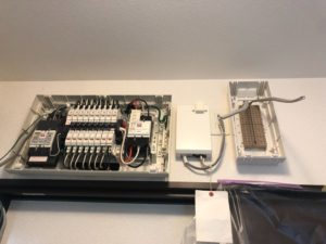 名古屋市中川区の戸建住宅にてEVコンセントの取付電気工事