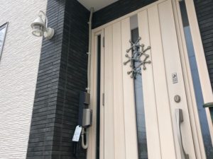 名古屋市中川区の戸建住宅にてEVコンセントの取付電気工事